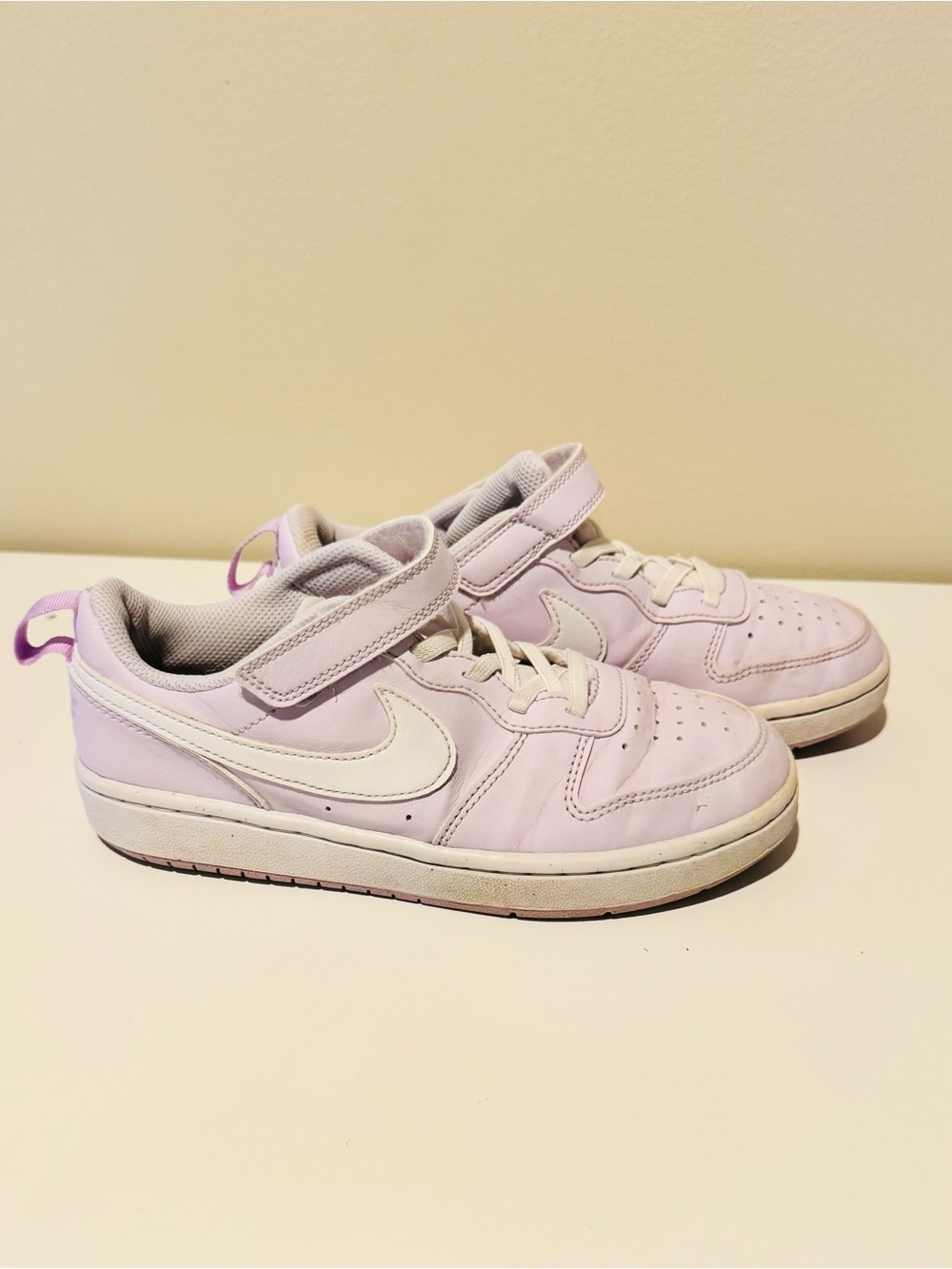 Nike Girls Court Borough Low Recraft (PS) Lavender/White Size US 2Y
